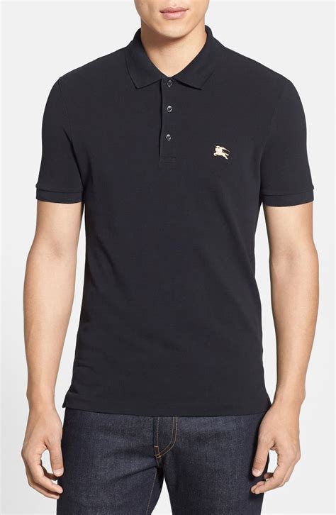 Burberry Cassius Metal Logo Classic Fit Polo Men 